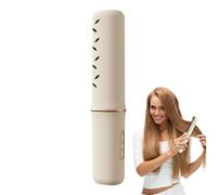 Cordless Hair Straightener Brush, Heated Hair Straightener Brush, Rechargeable Straightening Brush, Portable Hair Straightener, Hot Comb Hair Brush, Travel Hair Straightener, Cordless Hair Brush,