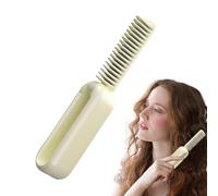 Cordless Hair Straightener Brush, Ionic Hot Comb Straightener, Portable Hairbrush, 2000mah Battery, Ideal for Theme Parties and Birthday Parties, 7.87x1.38 in