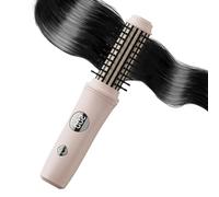 Cordless Hair Straightener Brush - Portable Styling Comb, Fast Heating Curling Device, Adjustable Temperature Ceramic Glaze Styler | Heated Cordless Hair Straightener Brush,for Travel Salon Wedding