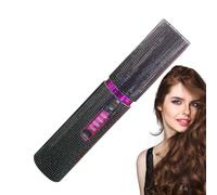 Cordless Hair Straightener - Ceramic Coated Flat Iron, Wireless Tool | Compact Rechargeable Design With duall Functionality, 2 In 1 Curler And For Quick Styling While Traveling Or Outdoors