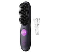 Cordlesś Hair Straighteneř - Pôà table Heated Comb With Anti-Scald Technology & Fast Heating | Perfect For Travel, Ğym Bag & Touch-Ups, Works On All Hair Types, Long Lâsting Bättery & Compact Desig