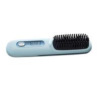 Cordless Hair Straightener - Straightener Comb | Portable Hair Straightener | Led Display Ricaricabile Hair Straightener | Straightener Brush | 3 Temperature Settings Hot Comb Straightener For Women