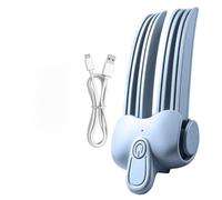Cordless Heated Volumizing Hair Clip - 2 Temperature Root Lifter Comb With | Rechargeable Heated Hair Root Lifter & Volumizing Clip, Portable 2-Heat Setting Thermal Root Comb With Built-In Tooth Heating
