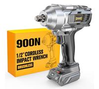 Cordless Impact Wrench 1/2 inch for Dewalt 20V Battery, 750Ft-lbs(1000N. m) Brushless High Torque Power Impact Wrench Gun Tool with LED Work Light and Belt Clip (Battery Not Included)