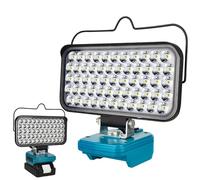 Cordless LED Work Light for Makita 18 V Battery, Portable Flood Lights 174 W Spotlight Compact Lighting 10800LM with Type C & USB Fast Charging for Camping, Hiking, Fishing, Power Failure, Workshop