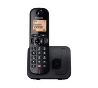 Cordless Panasonic KX TGC250JTB Dect Black Black
