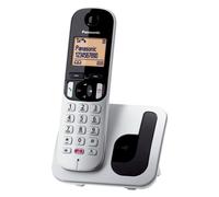 Panasonic KX-TGC250JTS Telefono DECT Identificatore di chiamata Colore Nero, Arg