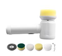 Cordless Power Cleaner Replaceable Multi Scrubbing Device Kit