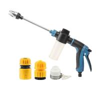 Cordless Power Washer - Portable Pressure Cleaner With 3 Speed Adjustable Spray Nozzle | Battery Powered High Pressure Washer For Car Cleaning Yard Patio Window Balcony Garage Outdoor Washing