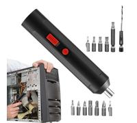 Cordless Screwdriver Rechargeable, 15,5 cm Rechargeable Electric Repair Tool - Reliable USB Screwdriver With Driver Bit Set,for Electronics Furniture Appliance Model Building Office Home Handym