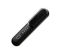 Cordless Straightener Brush, Rechargeable 4000mah Styling Comb, Temperature Control Hair Tool with Styling Appliance for Men Women Salon Home Beach Use 8.27x1.89in