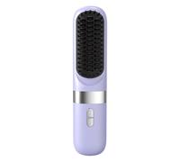 Cordless Straightening Brush, Negative Ions Hair Brush, Anti-Scald Hot Comb, Hair Straightener Brush, Cordless Straightening Brush with Adjustable Temperature Anti-Scald Hot Comb for Hair