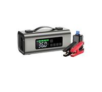 Cordless Tire Inflator Air Compressor Car Jump Starter 2000A, Safe Car Jumper Starter Portable Jump Box with Display, Light