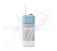 Cordless Water Flosser, Waterproof Portable Teeth Irrigator, Rechargeable with 3 Cleaning Modes, Travel Device for Braces, Bridges, Crowns, Women, Men, Home 2.52x6.5x1.97 inches