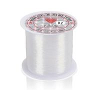 Cordo in Nylon Trasparente, 1 Rotolo 0,2 Mm/142 Metri Di Pesca, Filo Di Nylon Invisibile, Corda Di Gioielli, Filo Per Decorazione Di Palloncini Da Festa, Perle Di Semi, Gioielli, Bracciale