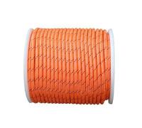Cordon Nylon Intrecciato 12 mm, Colore: Arancione/Nero, 100 Mts.