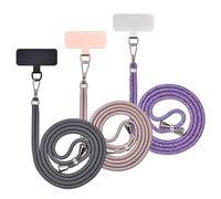 Cordon Para Cellulare Cinturino Universale Per Cellulare, Adesivi Metallici Per Telefoni Cellulari, Corde Regolabili, Spalline O Spalline Per Liberare Le Mani., Taglia unica