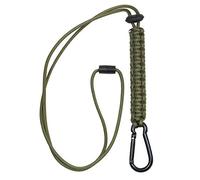 Mil-Tec Cordino Paracord con moschettone, oliva, taglia unica