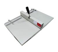 Cordonatrice Manuale per Carta,Cordonatore per lavori Pesanti con 2 dorsi magnetici,Strumento per cordonare cartelle di Carta A4/A3,Ufficio Commerciale Desktop Carta piegatrici Macchina per Carte