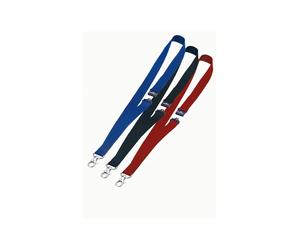 Cordoncini portabadge - larghezza 2 cm - rosso - Durable - conf. 10 pezzi
