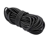 Cordoncino elastico rotondo per cappello, per artigianato, gioielli, maschere e cappelli da festa, disponibile nelle misure di Nero, 2mm - 10 metres