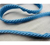 Cordoncino flangiato da 7 mm corda intrecciata metallica decorazione bordo cu...