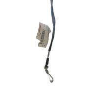 Cordoncino Nero Con Morsetto Su Per Fischietto/Arbitro/Sports-Brand New-Ships &