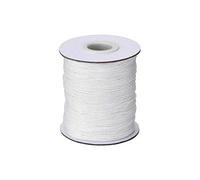 Cordoncino per tenda a pacchetto da 1,5 mm e 2 mm, colore bianco (2 mm, 100 metri)