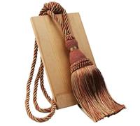 Cordoncino per Tende con Nappe 1Pc Nappa Tenda Tieback Decorazione della Casa Accessori Tende Appeso Palla Taeesls Frangia Pennello Corda Fibbia Accessorio Camera(Orange)