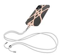 Cordoncino Smartphone con Silicone Universale Espandibile Regolabile 90cm