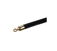 Cordone Colonna Divisorie Oro Ø 3,2X150 Cm Nero Velluto - 1 Unità