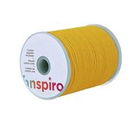 Cordone cotone cerato sottile giallo 1,5 mm. 100 m.