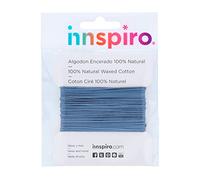 Cordone cotone intrecciato sottile blu zaffiro 1,5 mm. 5 m.