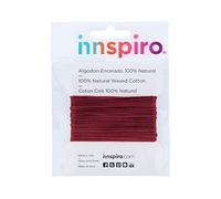 Cordone cotone intrecciato sottile Granate 1,0 mm. 5 m.