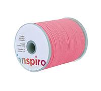 Cordone cotone intrecciato sottile rosa 2,0 mm. 100 m.