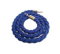 CORDONE INTRECCIATO COLONNINA DA TEATRO RECEPTION HOTEL SEGNA PERCORSO AREA - Blu, Silver