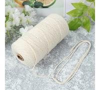 Cordone multifunzione corda in cotone naturale da 200 m 3 mm cordoncino per