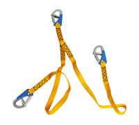 Cordone ombelicale 2 m con 3 moschettoni ad apertura rapida - 1 PZ Osculati -