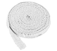 Cordone resistente al calore, Corda for guarnizione in fibra di vetro for stufe e caminetti, dimensioni multiple, resistenza al calore fino a 1202 °F(1inx283.5in)