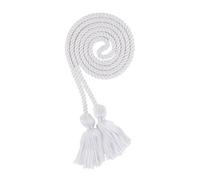 Cordones de honor de graduaci n de Class Act blancos