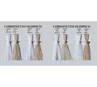CORDONETTO OLIMPICO 20 30 40 50 BIANCO ECRU' confezione da 250 grammi