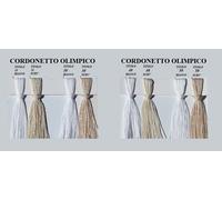CORDONETTO OLIMPICO 20 30 40 50 BIANCO ECRU' confezione da 250 grammi