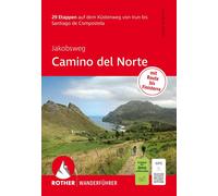 Cordula Rabe Jakobsweg - Camino del Norte, Rother Wanderführer: 29 E (Tascabile)