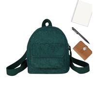 Corduroy Bookbag - Textured School Backpack Design, Student Friendly Study Bag, Fashion Laptop Carrier for Teens, Lightweight Girls School Travel Feature, Back to Schools Supplies Organization Usage