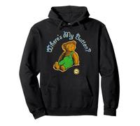 Corduroy Where's My Button Teddy Bear Retro Children's Book Felpa con Cappuccio
