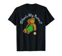 Corduroy Where's My Button Teddy Bear Retro Children's Book Maglietta