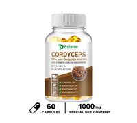 Cordyceps Sinensis 1000 mg - Polmoni, cuore e salute respiratoria, energia