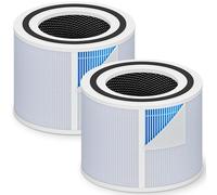 Core 300 - Filtro di ricambio per purificatore d'aria LEVOIT Core 300/Core 300S/Core300-P, 4 in 1 H13 True HEPA, carbone attivo ad alta efficienza, Core 300-RF-SR (blu), confezione da 2