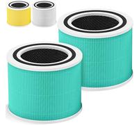Core 300 Toxin Absorber Replacement Filter for Core 300, Core P350,Core 300S,Core300-P VortexAir Air Purifier, Core 300S Filter with 3-in-1 H13 True HEPA,Activated Carbon,Core 300-RF-TX, Green