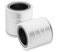 Core 400S - Filtro di ricambio per purificatore d'aria LEVOIT Core 400S, Core 400S-P, Core400S-RF Smart WiFi, filtro a carbone attivo HEPA 3 in 1, confezione da 2, colore: bianco APPLIANCEMATES